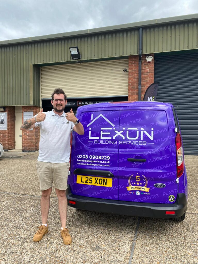 Lexon Building Services – Vehicle Graphics – Chigwell