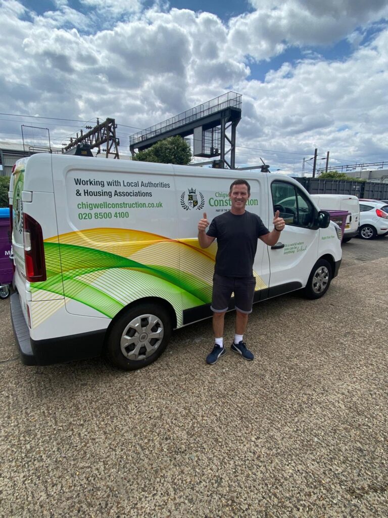 Chigwell Construction – Vehicle Graphic – Chigwell