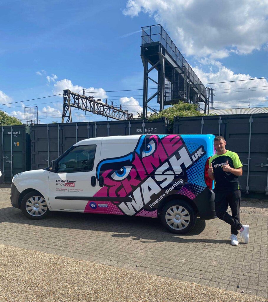 Grime Wash UK – Van Signage