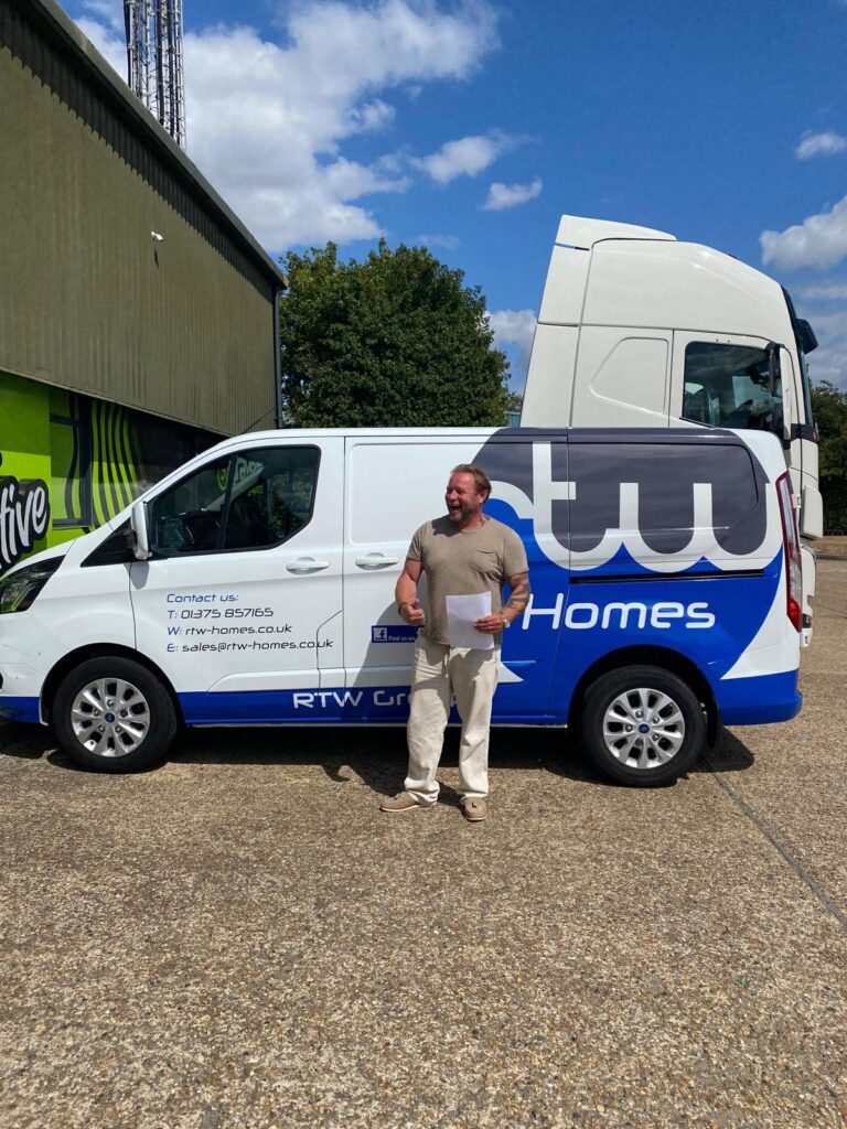 RTW Homes – Vehicle Graphic – Linford