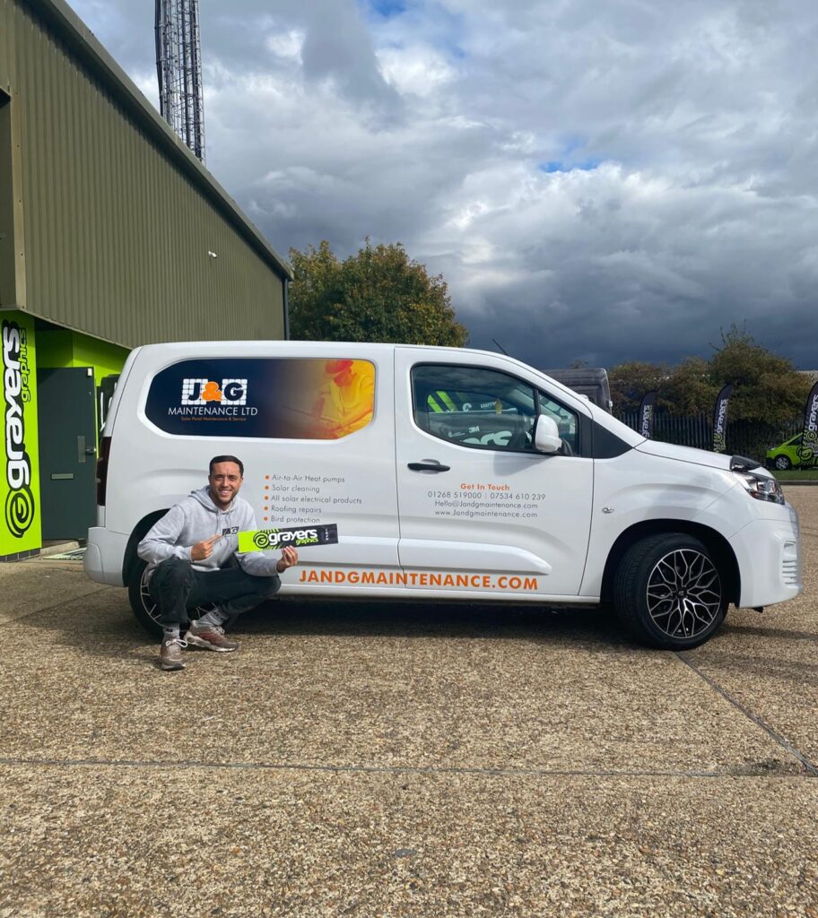 J&G Maintenance – Fleet Graphics – Wickford