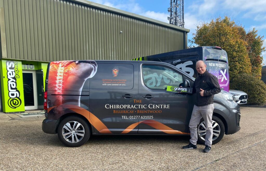 The Chiropractic Centre – Vehicle Wrap – Brentwood